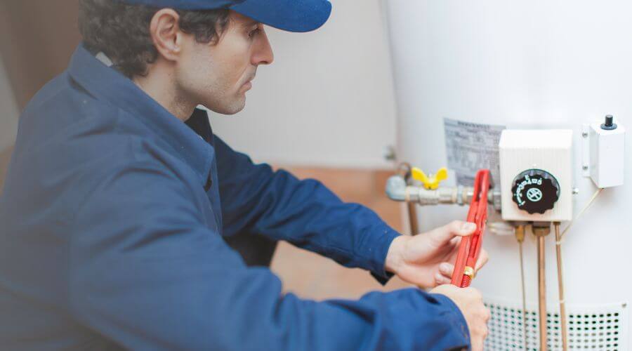 Professional water heater repair in Violet, LA